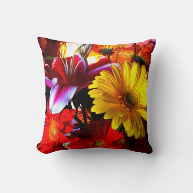 Bouquet de coussin heureux (Recto)
