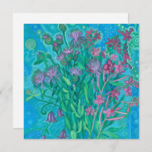Bouquet de fleurs d'été fleur sauvage peinture flo