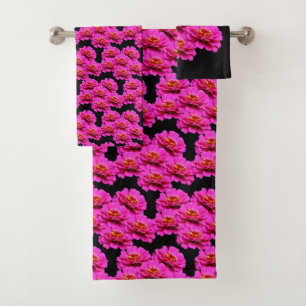 Bouquet de fleurs rose Zinnia