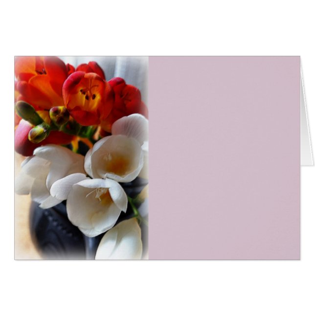 bouquet de freesias (Devant horizontal)