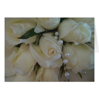 bouquet de rose blanc