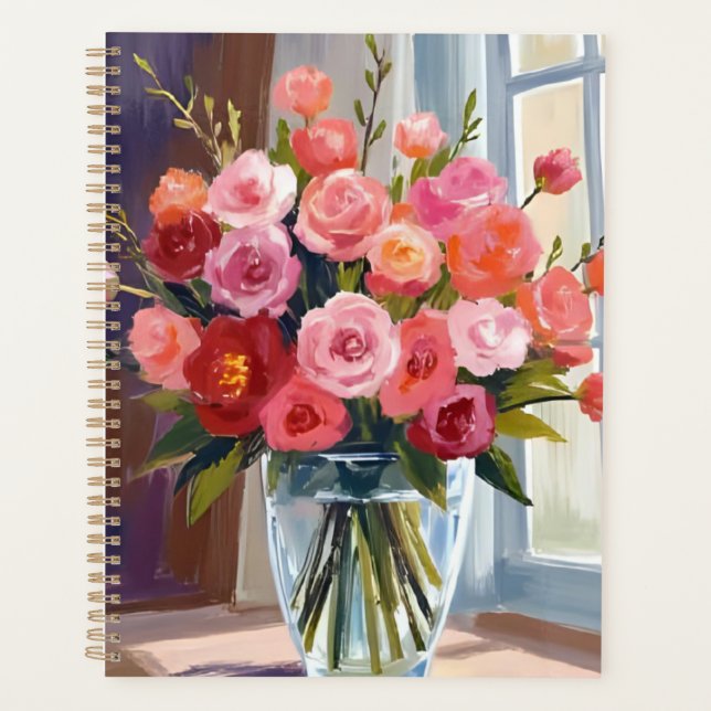 Bouquet de roses d'automne Floral automne (Devant)