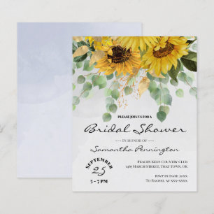 Bouquet de tournesol Fête des mariées Budget Invit