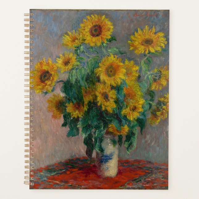 Bouquet de tournesols Monet (Devant)