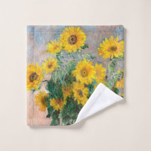 Bouquet de tournesols par Monet Art impressionnist