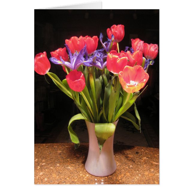Bouquet de Tulipe rouge II (Devant)