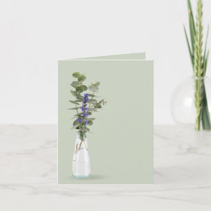 Bouquet Eucalyptus En Vase Bouteille