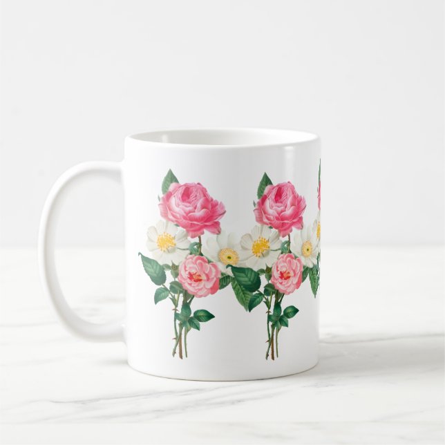 Bouquet floral Collection Mug (Gauche)