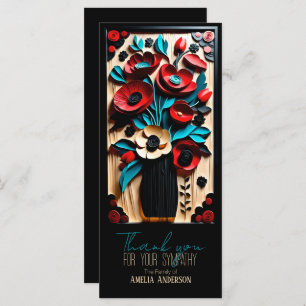 Bouquet Floral Folal Style Art Sympathie Merci C