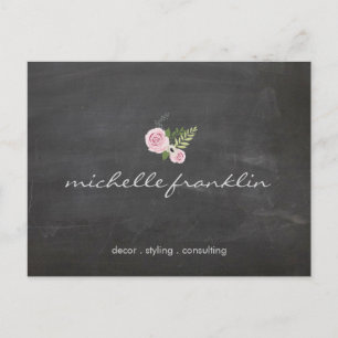 BOUQUET FLORAL FRANÇAIS sur carte postale