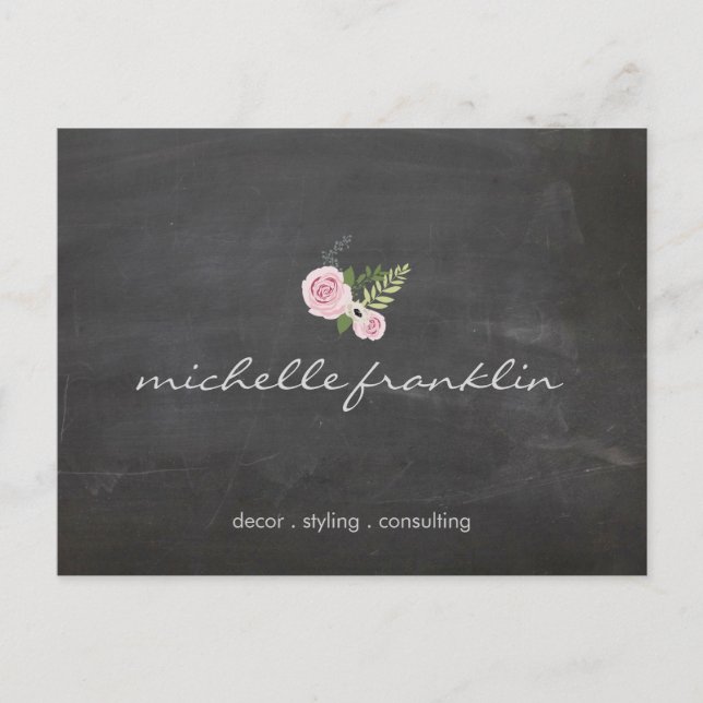 BOUQUET FLORAL FRANÇAIS sur carte postale (Devant)