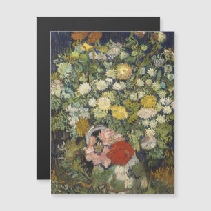 Bouquet Floral Impressionniste Vintage Van Gogh
