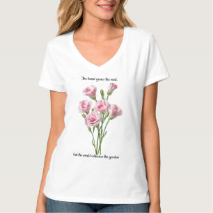 Bouquet Garden Delight Fleurs Tshirt