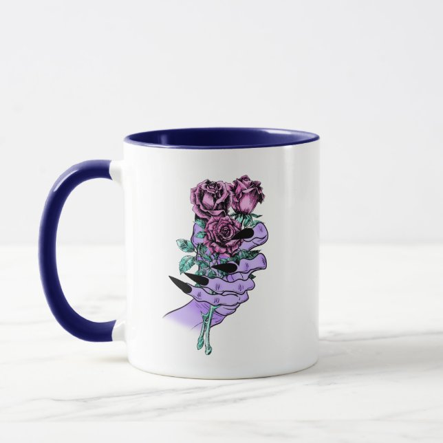 Bouquet gothique Mug (Gauche)