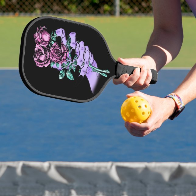 Bouquet gothique Pickleball Raquette (Insitu)