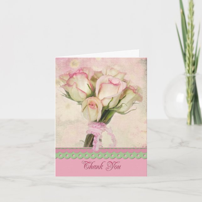 Bouquet Merci Rose (Devant)