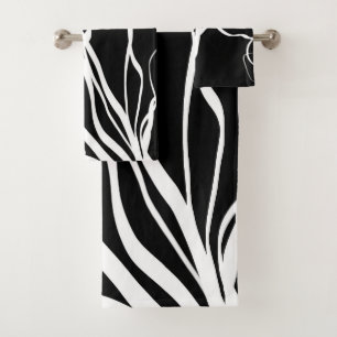 Bouquet Noir : Abstrait noir et blanc