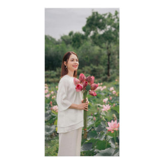 Bouquet photo personnalisé Personnaliser Poster br