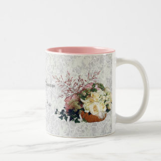 Bouquet rose Mariage Favoriser Mug