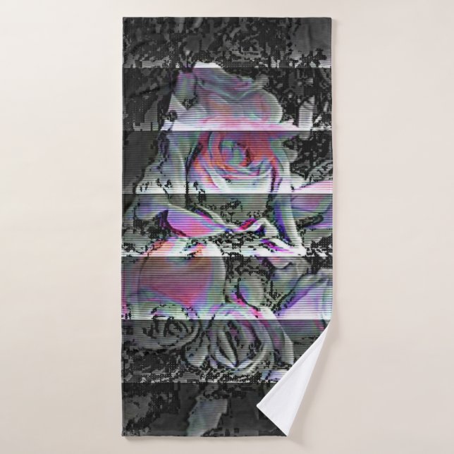 Bouquet Techno   (Serviette de bain)