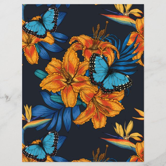 Bouquet tropical (Devant)