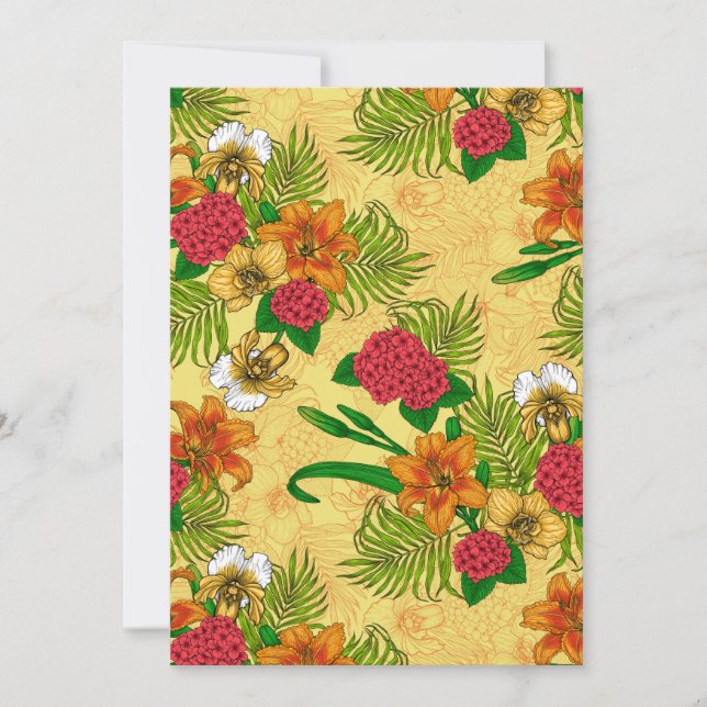 Bouquet tropical (Devant)