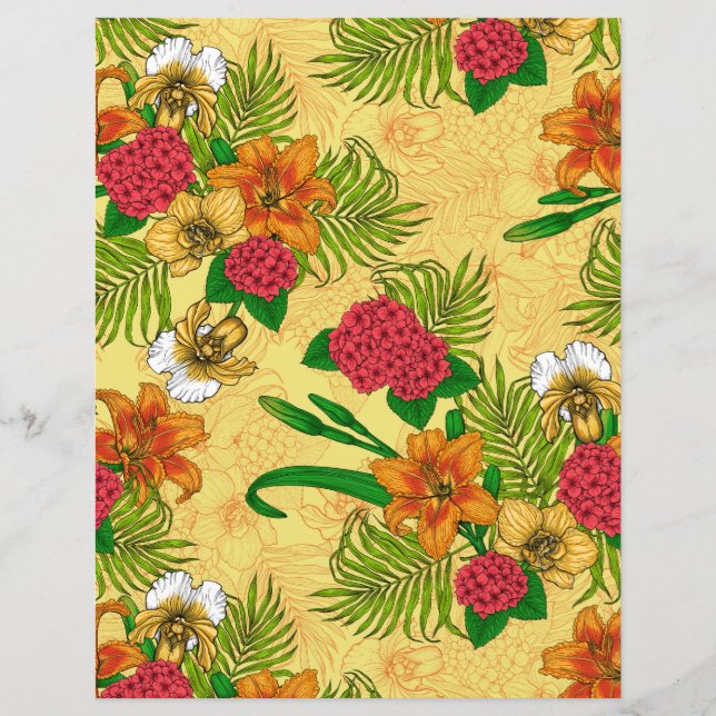 Bouquet tropical (Devant)