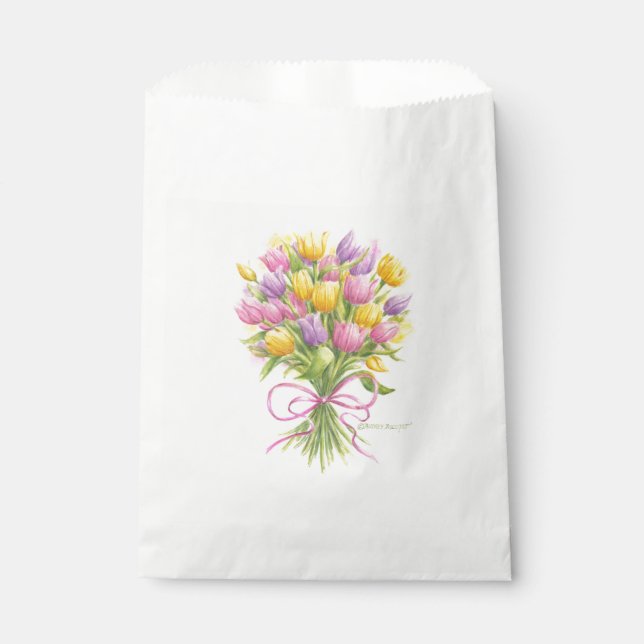 Bouquet Tulip Favoriser les sacs (Devant)