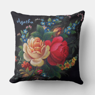 Bouquet victorien d'Agatha Lance Oreiller