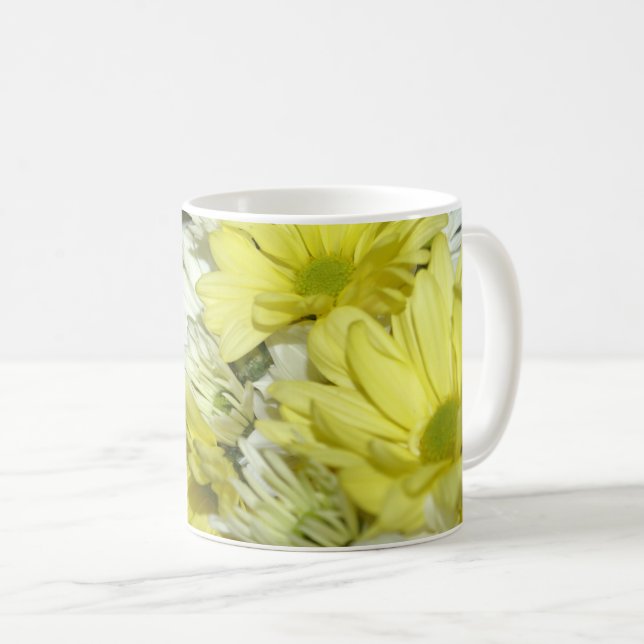 Bouquets Daisy Café Mug (Devant droit)