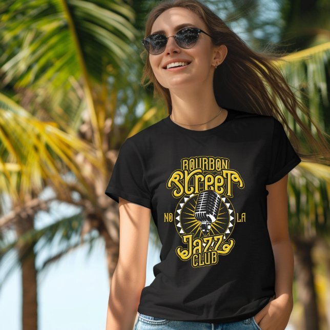 Bourbon Street Jazz Club T-Shirt (Créateur téléchargé)