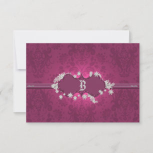 Bourgogne Brocade RSVP