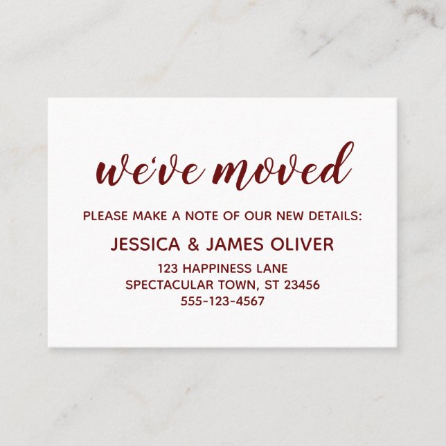 Bourgogne minimale sur la carte blanche "Nous avon (Devant)