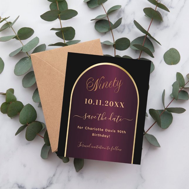 Bourgogne noire 90e anniversaire enregistrer la ca (Créateur téléchargé)