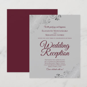 Bourgogne sur Grey BUDGET Mariage Invitation de ré