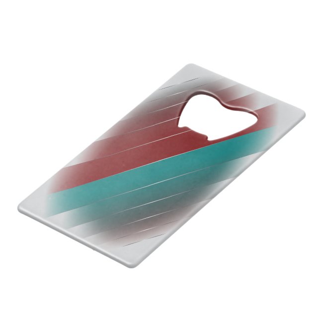 Bourgogne turquoise sur gris (Devant Angle)