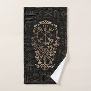 Boussole de Vegvisir - de Viking sur le motif de