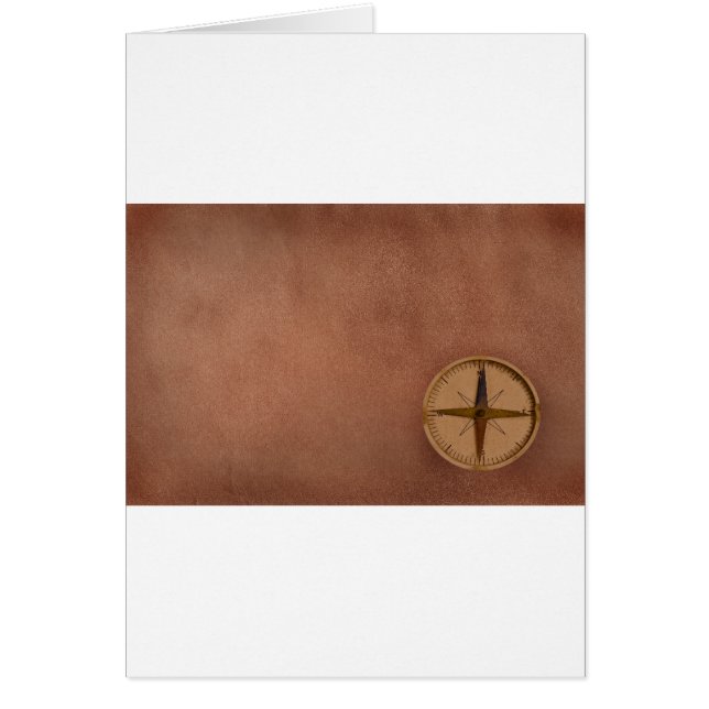 boussole sur le vieux papier (Devant)