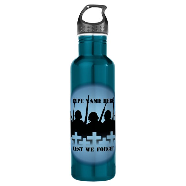 Bouteille commémorative de guerre de peur que nous (Devant)