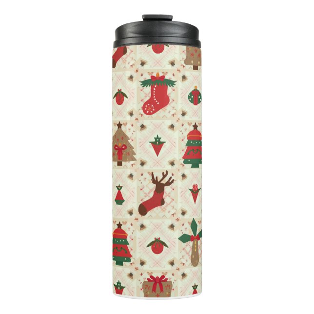 bouteille commémorative de Noël (Devant)