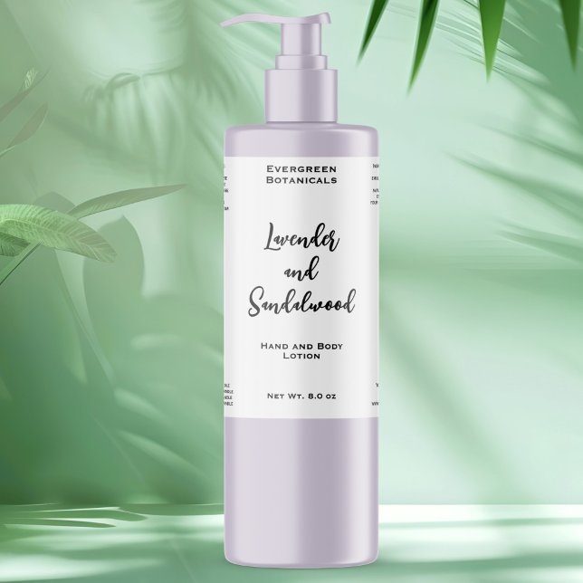 Bouteille cosmétique blanche imperméable étiquette (Créateur téléchargé)