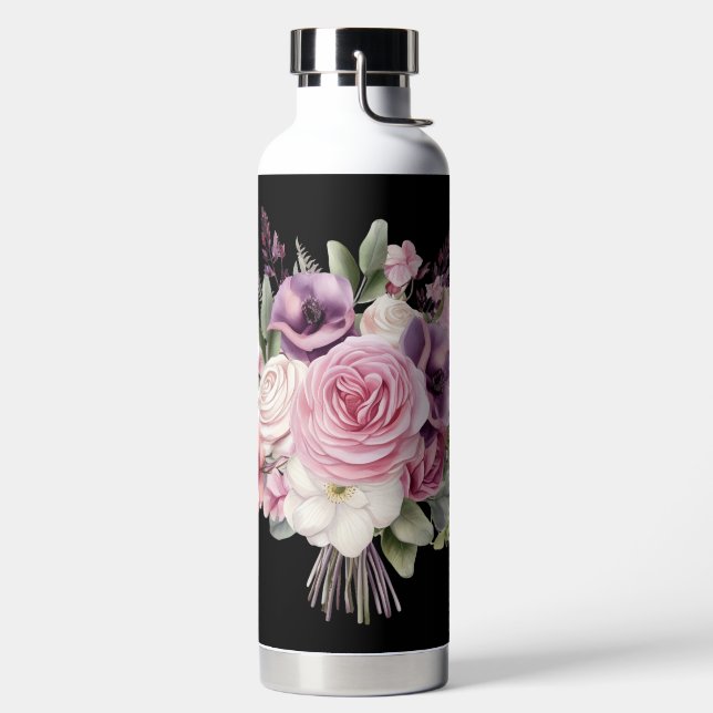 Bouteille de boisson florale moderne personnalisée (Droite)