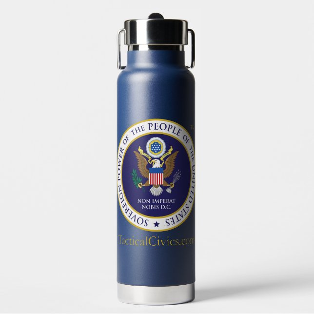 Bouteille de boisson isolante Tactical Civics™ (Salle de sport)