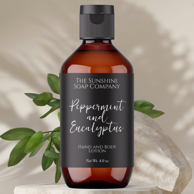 Bouteille de cosmétique minimaliste ou Étiquette d (Créateur téléchargé)