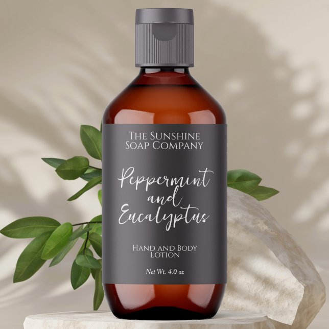 Bouteille de cosmétique minimaliste ou Étiquette d (Créateur téléchargé)