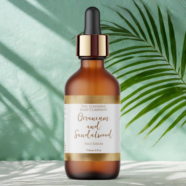 Bouteille de cosmétique ou Étiquette de jarre - Bo (Créateur téléchargé)