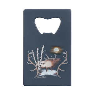 Bouteille de la carte de crédit Bull Elk
