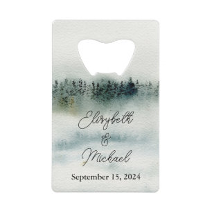 Bouteille de Mariage de montagne personnalisée Fav