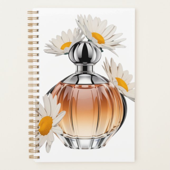 Bouteille de parfum de marguerite (Devant)