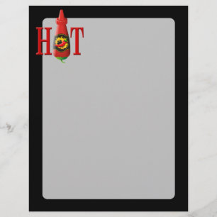 Bouteille de sauce chaude